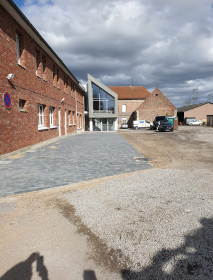Réalisation de menuiseries en aluminium pour l'Institut d'Anchin à Pecquencourt